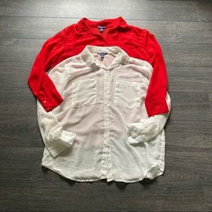 🌸5/$25🌸
 Bluenotes | Size L | Two Blouses